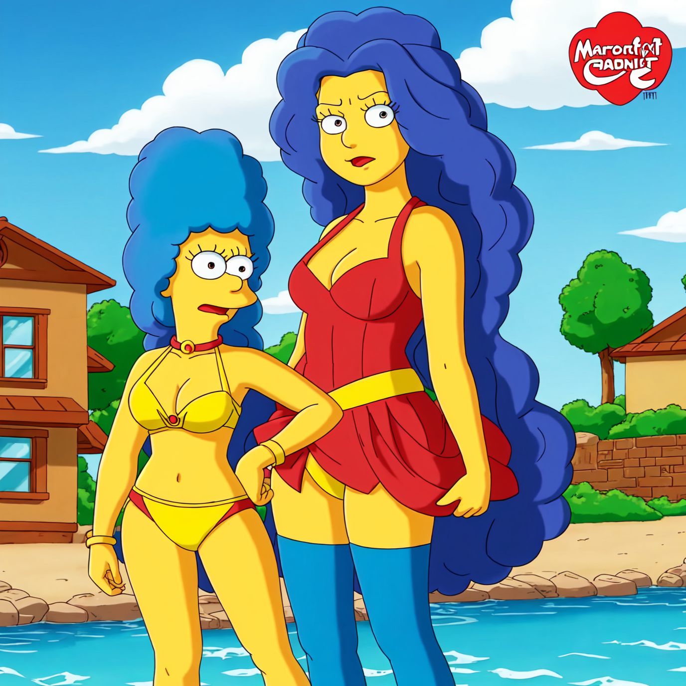 00015-20230531092346-557-A photo of Gal Gadot as a Simpsons character with Marge Simpson.jpg