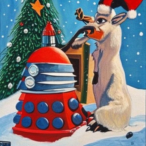 00175-4190115595-Dalek, ClaymationXmas, very detailed, clean, high quality, sharp image, John Philip Falter, Very detailed painting.jpeg