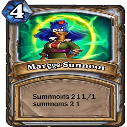 00058-2257985785-4 Marge Simpson, summons 2 1_3 Simpsons. hearthstone card.jpg