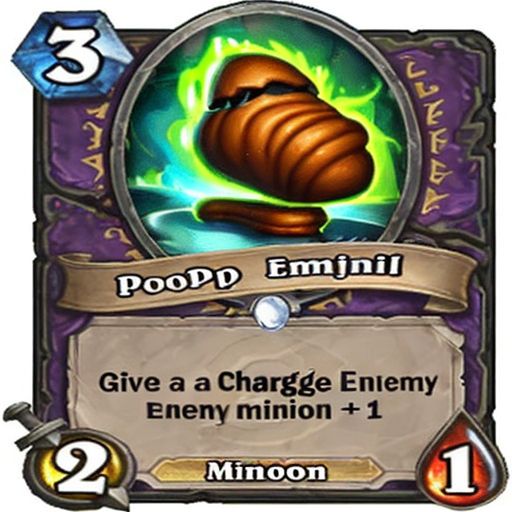 00044-3681450040-Poop Emoji charge give a random enemy minion -1_-1 hearthstone card.jpg