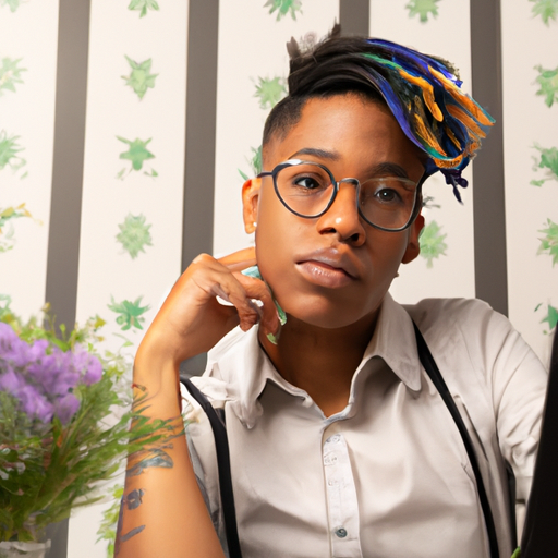 Photo_portrait_of_a_Black_non-binary_person_at_work_image_4.png