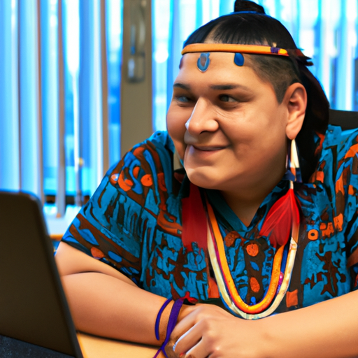 Photo_portrait_of_a_Native_American_non-binary_person_at_work_image_3.png